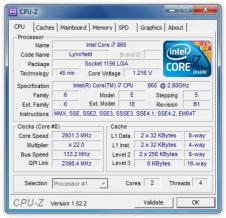 Portable CPU-Z Screenshot