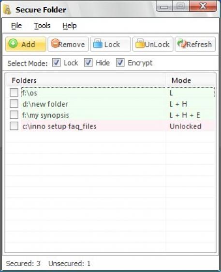 Secure Folder screenshot