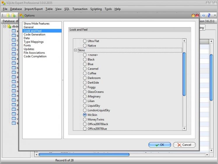 SQLite Expert Professional screenshot