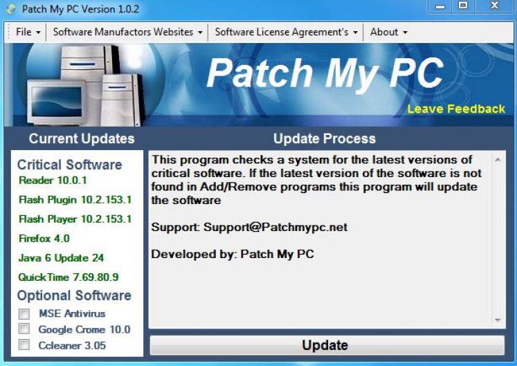 Patch My PC screenshot