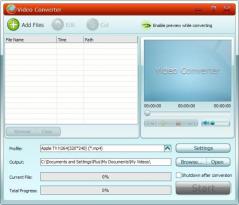 GiliSoft Video Converter Screenshot