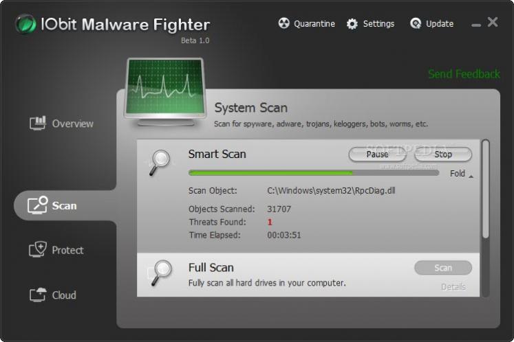IObit Malware Fighter screenshot