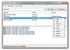Portable Directory Monitor Screenshot