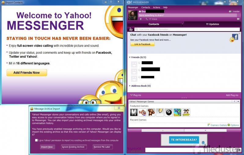 Yammy (Yahoo Messenger Archive Decoder) screenshot