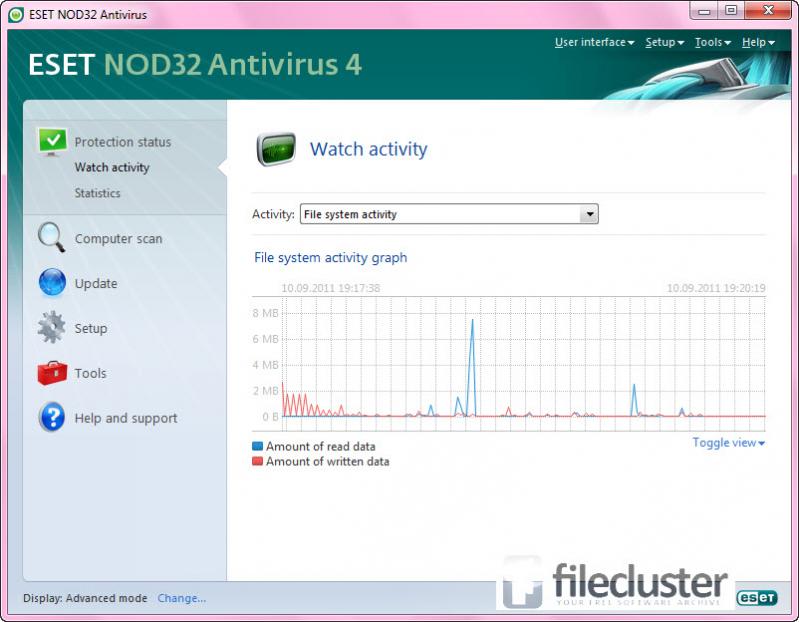 ESET NOD32 Antivirus screenshot