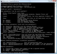 Emsisoft Commandline Scanner Screenshot