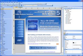 WYSIWYG Web Builder Screenshot