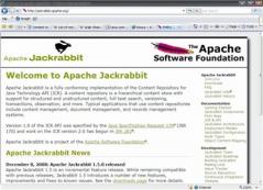 Apache Jackrabbit Screenshot