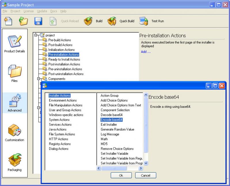VMware InstallBuilder screenshot
