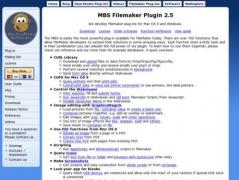 MBS FileMaker Plugin Screenshot