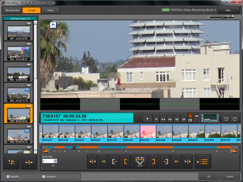 TMPGEnc Video Mastering Works screenshot