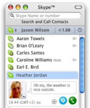 Amolto Call Recorder for Skype Screenshot