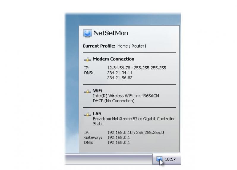 NetSetMan screenshot