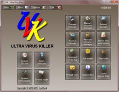 Portable UVK (Ultra Virus Killer) Screenshot