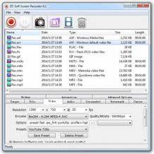 ZD Soft Screen Recorder Screenshot