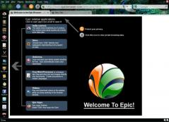 Epic Privacy Browser Screenshot