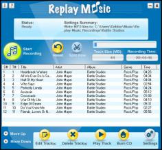 Replay Music Screenshot