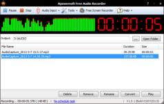 Apowersoft Free Audio Recorder Screenshot