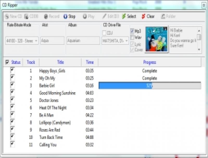 Zortam Mp3 Player screenshot