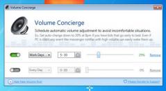 Volume Concierge Screenshot