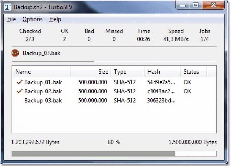 TurboSFV screenshot