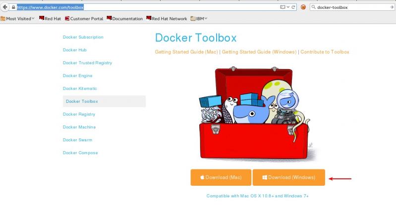 docker for windows vs toolbox