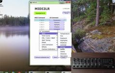 MIDI2LR Screenshot