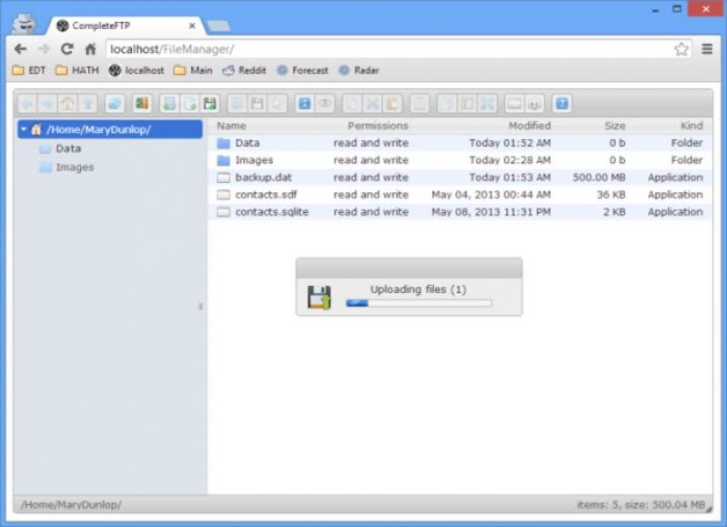 CompleteFTP screenshot