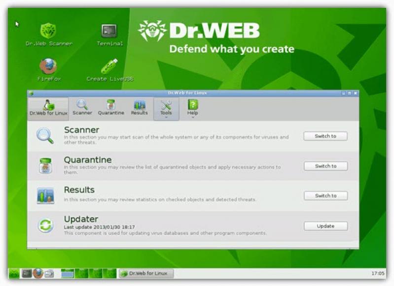 Dr web linux install