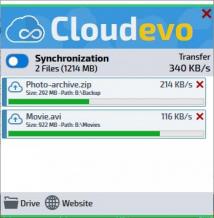 Cloudevo Screenshot
