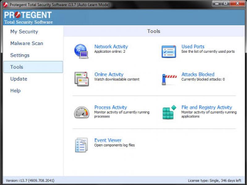 Protegent Total Security screenshot