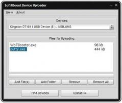Soft4Boost Device Uploader Screenshot