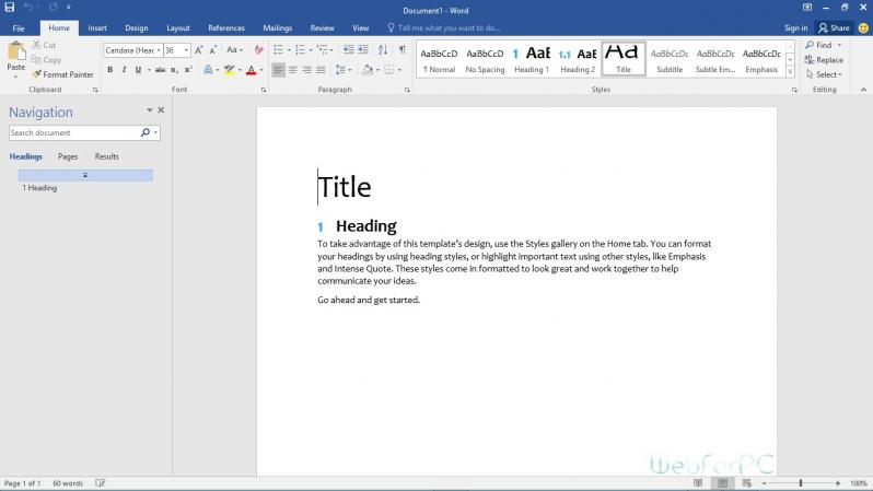 Microsoft Office Pro screenshot