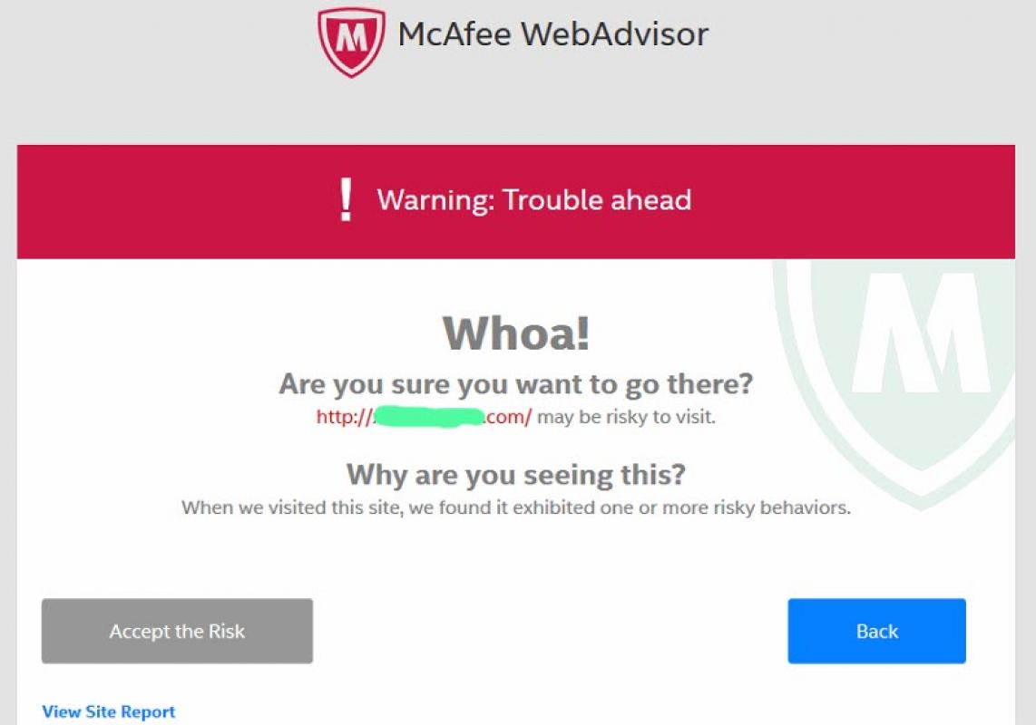 mc afee web advisor