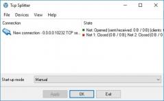 TCP Splitter Screenshot
