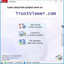 TrustViewer Screenshot