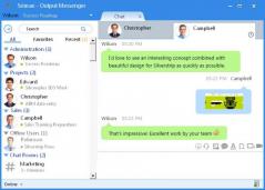 Output Messenger Screenshot