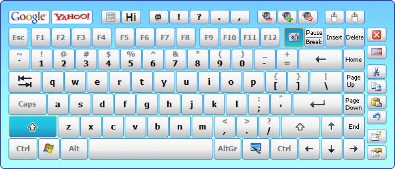 Hot Virtual Keyboard screenshot