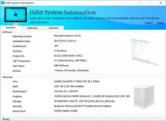 HiBit System Information Screenshot