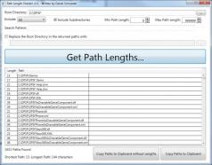 Path Length Checker Screenshot