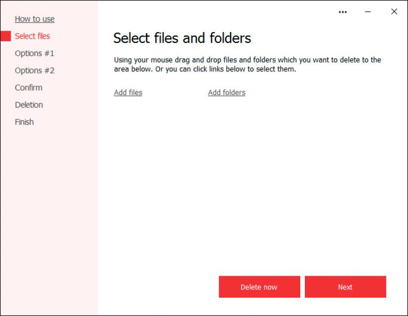Secure File Deleter screenshot