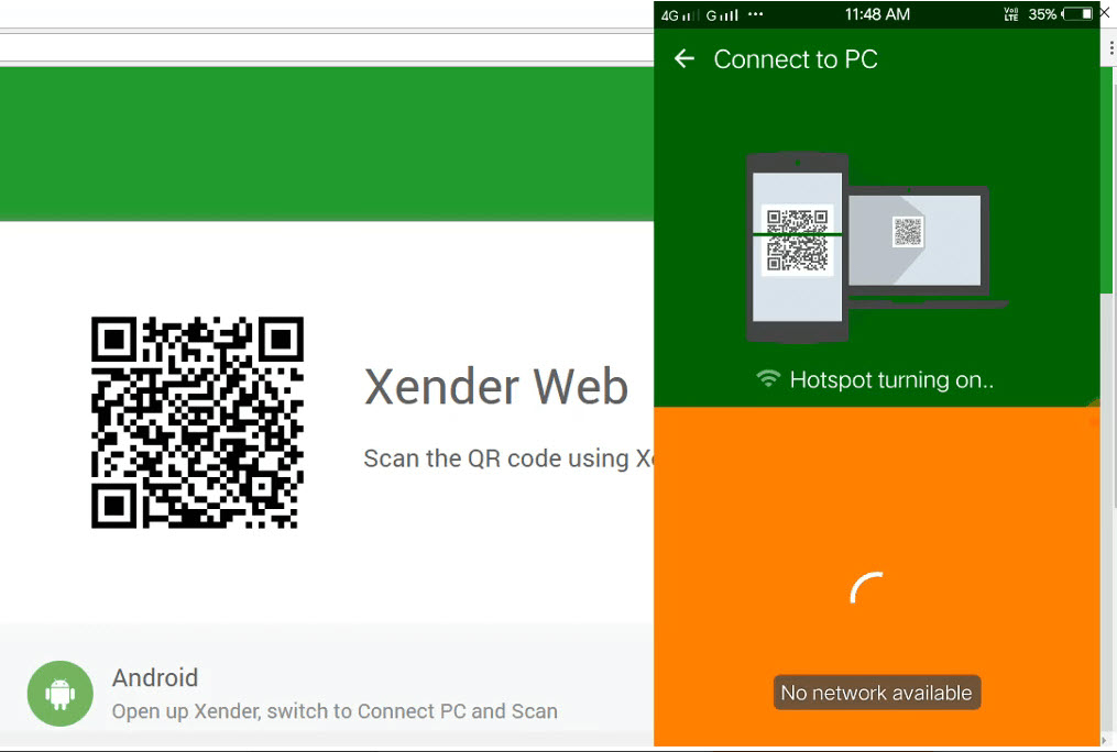 Xender for PC screenshot