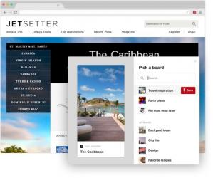 Pinterest Save Button for Chrome Screenshot