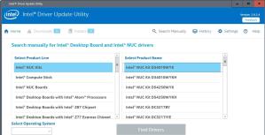 Intel Driver & Support Assistant Screenshot