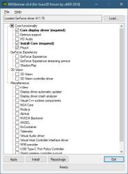 NVIDIA driver slimming utility (NVSlimmer) Screenshot