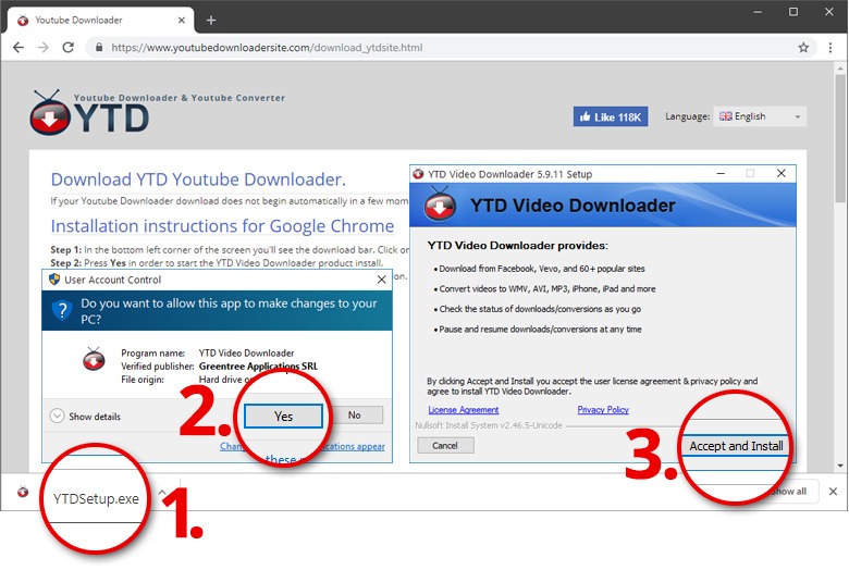 YTD Video Downloader screenshot