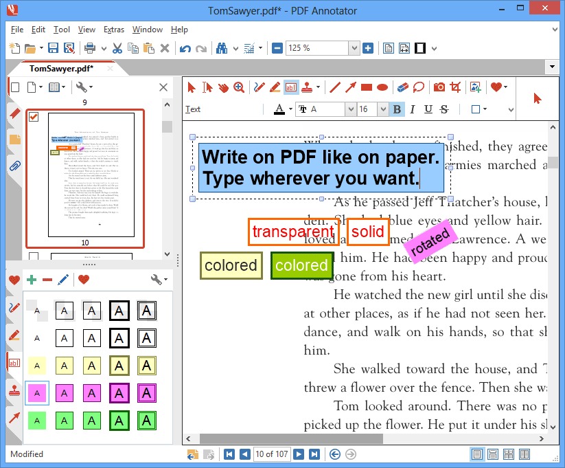 PDF Annotator screenshot