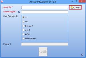 Accdb Password Get Screenshot