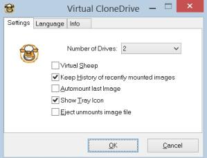 Virtual CloneDrive Screenshot