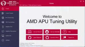 Universal x86 Tuning Utility (formerly AMD APU Tuning Utility) Screenshot